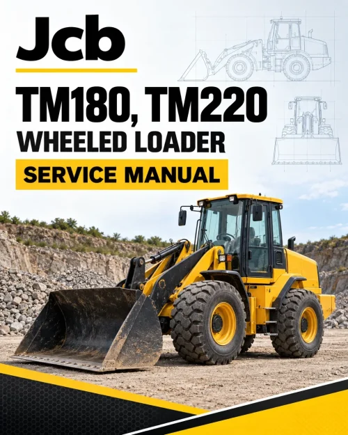 JCB TM180, TM220 Wheeled Loader Service Manual