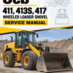 JCB 411, 413S, 417 Wheeled Loader Shovel Service Manual JCB 411, 413S, 417 Wheeled Loader Shovel Service Manual