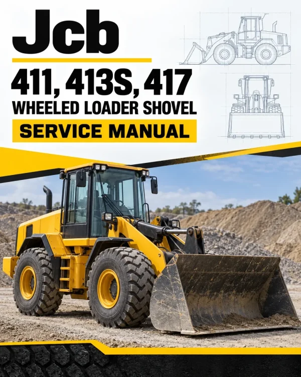 JCB 411, 413S, 417 Wheeled Loader Shovel Service Manual JCB 411, 413S, 417 Wheeled Loader Shovel Service Manual
