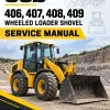 JCB 406, 407, 408, 409 Wheeled Loader Shovel Service Manual JCB 406, 407, 408, 409 Wheeled Loader Shovel Service Manual