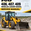 JCB 406, 407, 409 Wheeled Loader Shovel Service Manual JCB 406, 407, 409 Wheeled Loader Shovel Service Manual