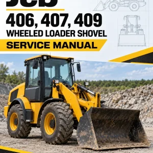 JCB 406, 407, 409 Wheeled Loader Shovel Service Manual