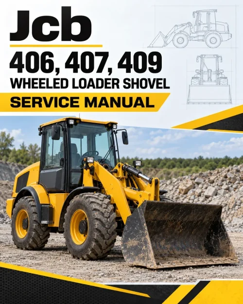 JCB 406, 407, 409 Wheeled Loader Shovel Service Manual JCB 406, 407, 409 Wheeled Loader Shovel Service Manual