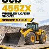 JCB 455ZX Wheeled Loader Shovel Service Manual