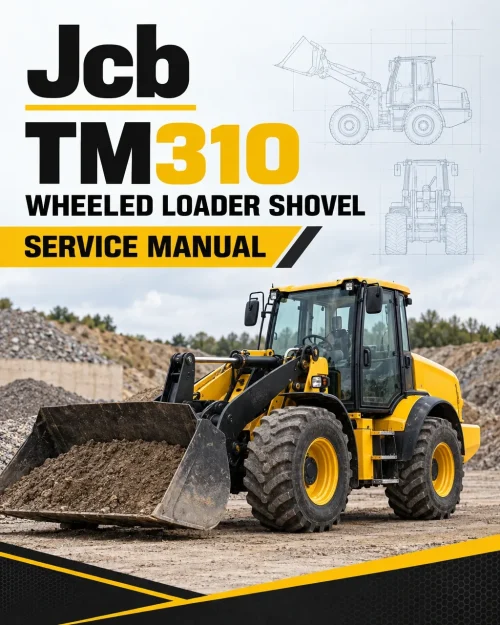 JCB TM310 Wheeled Loader Shovel Service Manual JCB TM310 Wheeled Loader Shovel Service Manual