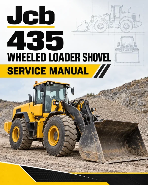 JCB 435 Wheeled Loader Shovel Service Manual