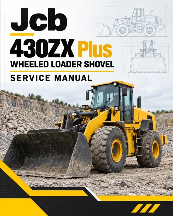JCB 430ZX Plus Wheeled Loader Shovel Service Manual