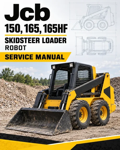 JCB 150, 165, 165HF Skidsteer Loader Robot Service Manual JCB 150, 165, 165HF Skidsteer Loader Robot Service Manual
