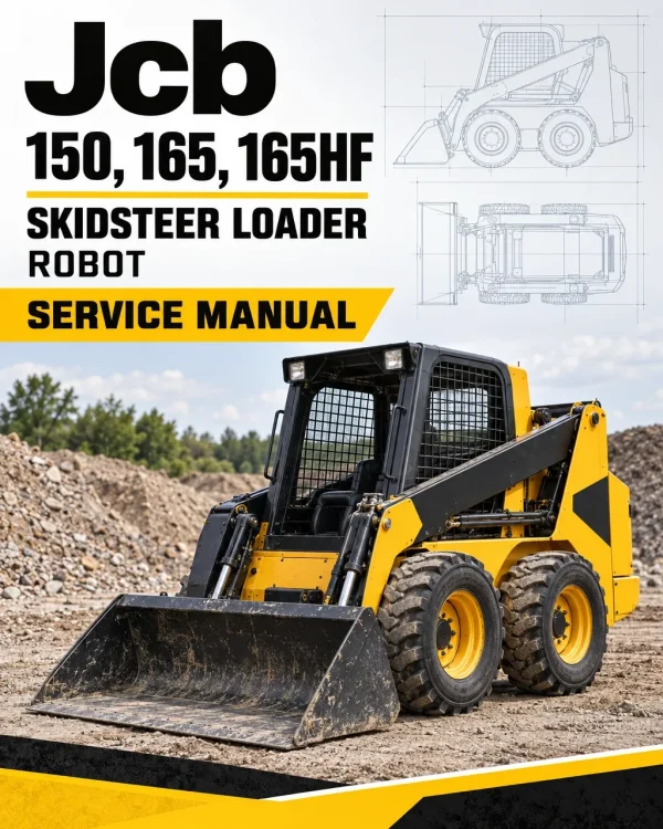 JCB 150, 165, 165HF Skidsteer Loader Robot Service Manual JCB 150, 165, 165HF Skidsteer Loader Robot Service Manual