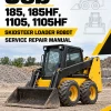 JCB 185, 185HF, 1105, 1105HF Skidsteer Loader Robot Service Manual