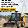 JCB 190, 190HF, 1110, 1110HF, 190T, 190THF, 1110T, 1110THF Skidsteer Loader Manual