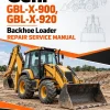 Gehl GBL-X-900, GBL-X-920 Backhoe Loader Repair Service Manual Gehl GBL-X-900, GBL-X-920 Backhoe Loader Repair Service Manual