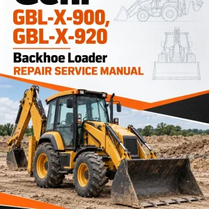 Gehl GBL-X-900, GBL-X-920 Backhoe Loader Repair Service Manual