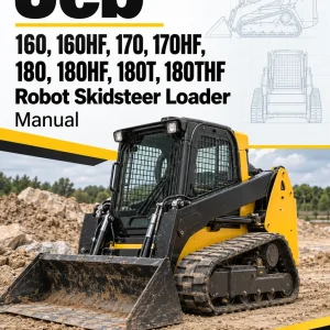 JCB 160, 160HF, 170, 170HF, 180, 180HF, 180T, 180THF Robot Skidsteer Loader Manual JCB 160, 160HF, 170, 170HF, 180, 180HF, 180T, 180THF Robot Skidsteer Loader Manual