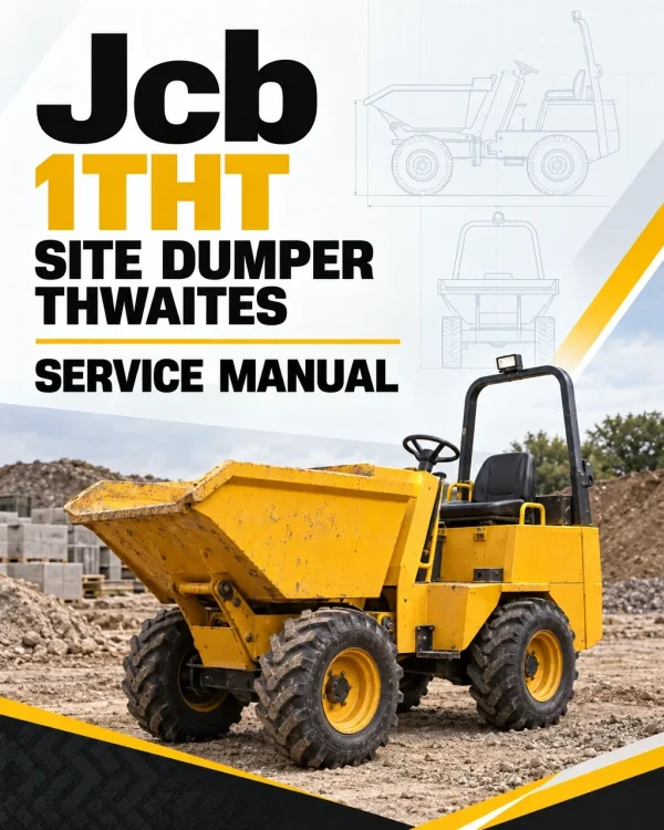 JCB 1THT Site Dumper Thwaites Service Manual
