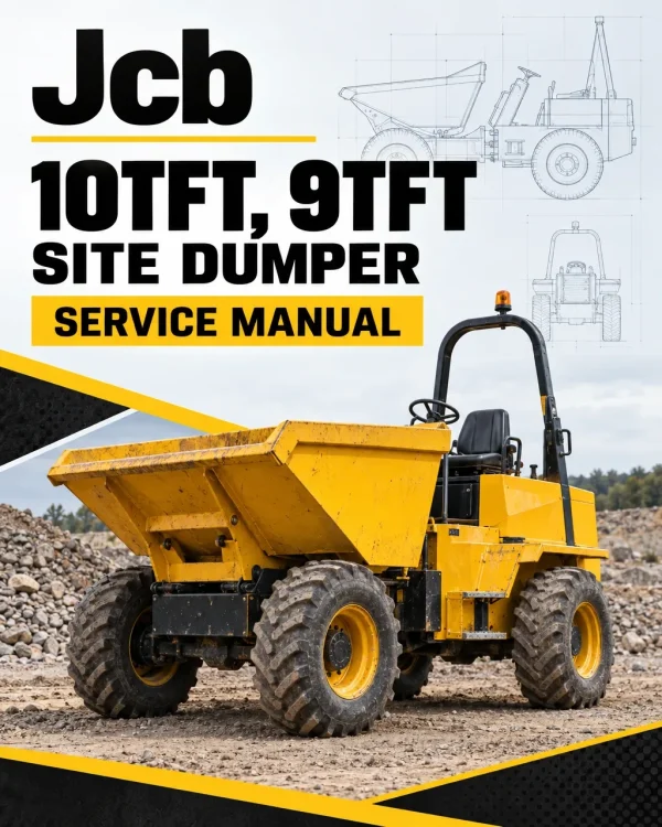 JCB 10TFT, 9TFT Site Dumper Thwaites Service Manual JCB 10TFT, 9TFT Site Dumper Thwaites Service Manual