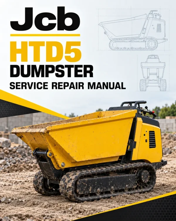 JCB HTD5 Dumpster Service Manual JCB HTD5 Dumpster Service Manual