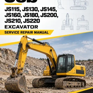 JCB JS115, JS130, JS145, JS160, JS180, JS200, JS210, JS220 Excavator Manual JCB JS115, JS130, JS145, JS160, JS180, JS200, JS210, JS220 Excavator Manual