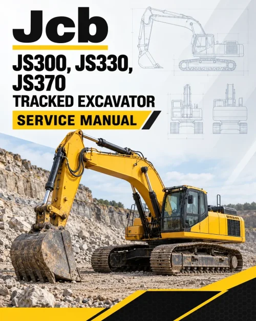 JCB JS300, JS330, JS370 Tracked Excavator Service Manual JCB JS300, JS330, JS370 Tracked Excavator Service Manual