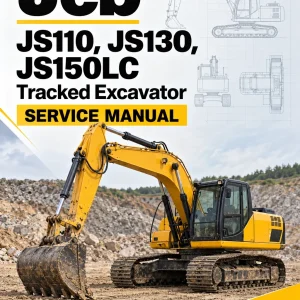 JCB JS110, JS130, JS150LC Tracked Excavator Service Manual JCB JS110, JS130, JS150LC Tracked Excavator Service Manual