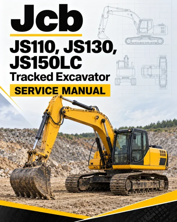 JCB JS110, JS130, JS150LC Tracked Excavator Service Manual JCB JS110, JS130, JS150LC Tracked Excavator Service Manual