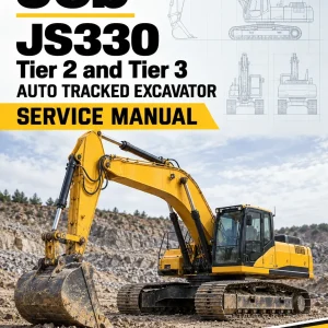 JCB JS330 Tier 2 and Tier 3 Auto Tracked Excavator Service Manual