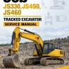 JCB JS330, JS450, JS460 Manual Tracked Excavator Service Manual JCB JS330, JS450, JS460 Manual Tracked Excavator Service Manual