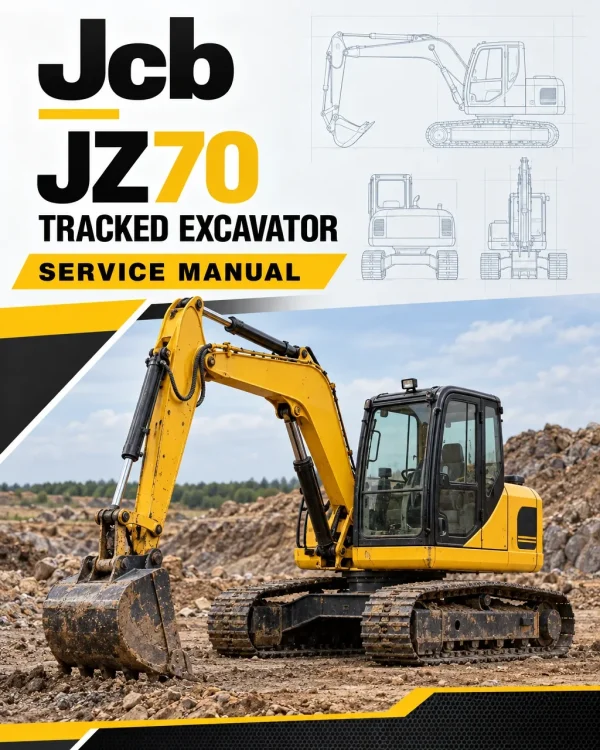 JCB JZ70 Tracked Excavator Service Manual JCB JZ70 Tracked Excavator Service Manual