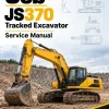 JCB JS370 Tracked Excavator Service Manual