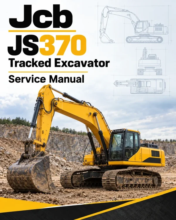 JCB JS370 Tracked Excavator Service Manual