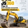 JCB JS360 Tier 3 Auto Tracked Excavator Service Manual JCB JS360 Tier 3 Auto Tracked Excavator Service Manual