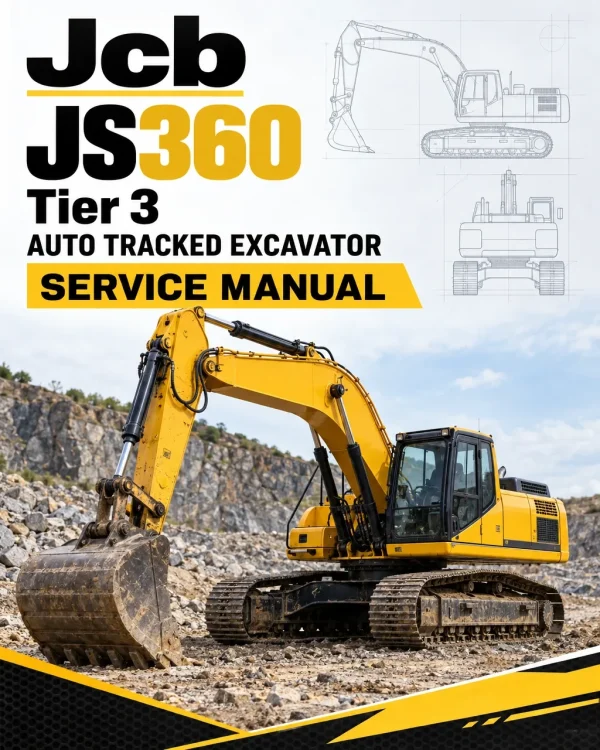 JCB JS360 Tier 3 Auto Tracked Excavator Service Manual JCB JS360 Tier 3 Auto Tracked Excavator Service Manual
