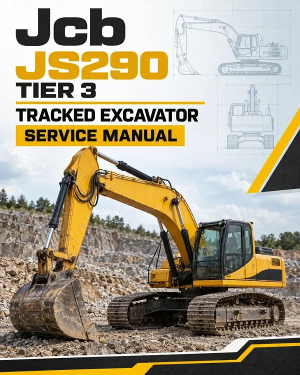 JCB JS290 Tier 3 Auto Tracked Excavator Service Manual