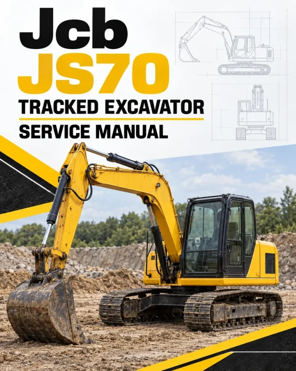 JCB JS70 Tracked Excavator Service Manual