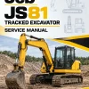 JCB JS81 Tracked Excavator Service Manual