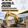 JCB JS210LC, JS220 Tracked Excavator Service Manual