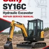 Sany SY16C Hydraulic Excavator Repair Service Manual Sany SY16C Hydraulic Excavator Repair Service Manual