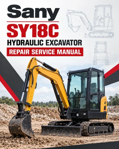 Sany SY18C Hydraulic Excavator Repair Service Manual Sany SY18C Hydraulic Excavator Repair Service Manual