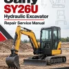 Sany SY26U Hydraulic Excavator Repair Service Manual