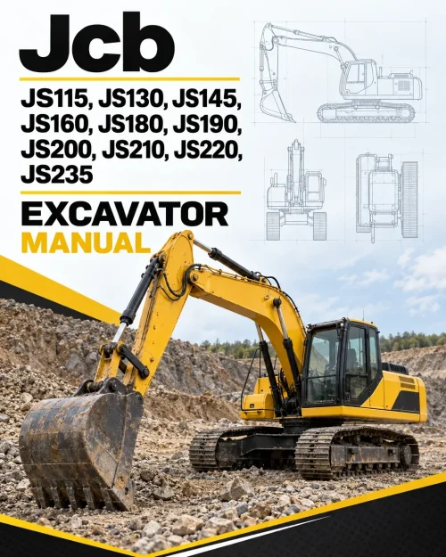 JCB JS115, JS130, JS145, JS160, JS180, JS190, JS200, JS210, JS220, JS235 Excavator Manual JCB JS115, JS130, JS145, JS160, JS180, JS190, JS200, JS210, JS220, JS235 Excavator Manual