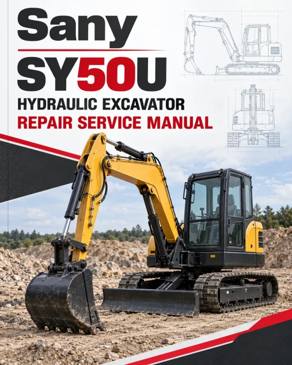 Sany SY50U Hydraulic Excavator Repair Service Manual Sany SY50U Hydraulic Excavator Repair Service Manual