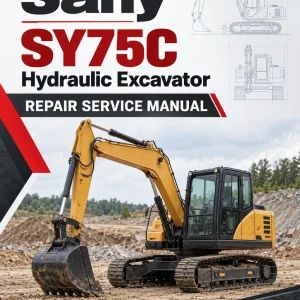 Sany SY75C Hydraulic Excavator Repair Service Manual