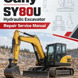 Sany SY80U Hydraulic Excavator Repair Service Manual Sany SY80U Hydraulic Excavator Repair Service Manual