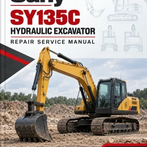 Sany SY135C Hydraulic Excavator Repair Service Manual
