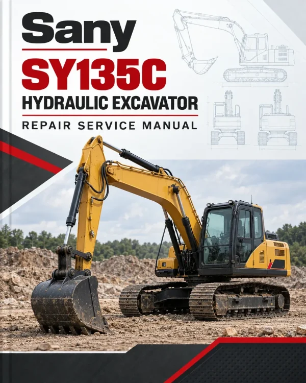 Sany SY135C Hydraulic Excavator Repair Service Manual Sany SY135C Hydraulic Excavator Repair Service Manual