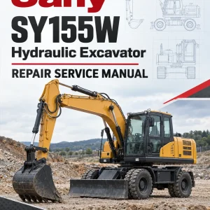 Sany SY155W Hydraulic Excavator Repair Service Manual Sany SY155W Hydraulic Excavator Repair Service Manual