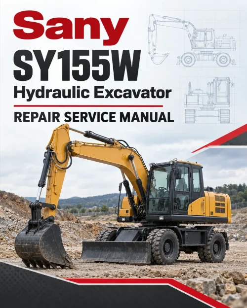 Sany SY155W Hydraulic Excavator Repair Service Manual