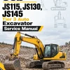 JCB JS115, JS130, JS145 Tier 3 Auto Excavator Service Manual