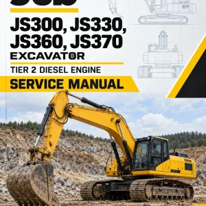 JCB JS300, JS330, JS360, JS370 Excavator Tier 2 Diesel Engine Service Manual JCB JS300, JS330, JS360, JS370 Excavator Tier 2 Diesel Engine Service Manual