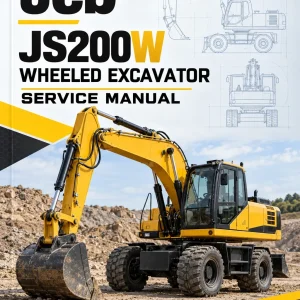 JCB JS200W Wheeled Excavator Service manual